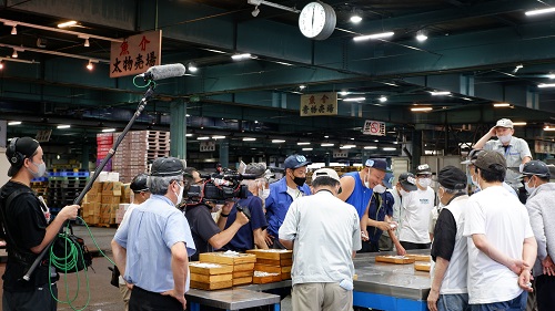 魚が食べたい　撮影風景2