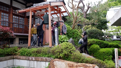 撮影風景2　円徳寺