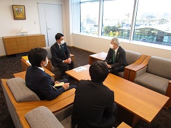 シーシーエヌ株式会社代表取締役社長 都島國雄氏と面談