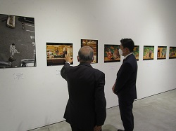 加藤徹写真展「地歌舞伎に生きる」を鑑賞（みんなの森ぎふメディアコスモス）