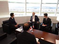在名古屋米国領事館首席領事 マシュー・センザー氏が着任のあいさつ