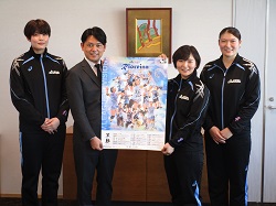 JAぎふリオレーナ主将 岩永明奈選手がV2リーグ2021-22シーズン開幕を報告