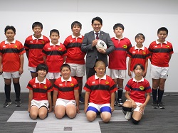 岐阜ラグビースクールが第14回ヒーローズカップ東海北陸大会出場を報告
