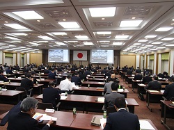 全国市長会理事・評議員合同会議に出席（東京）