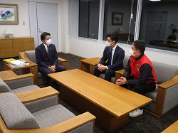 岐阜バスケットボール株式会社代表取締役社長 那須史明氏と面談