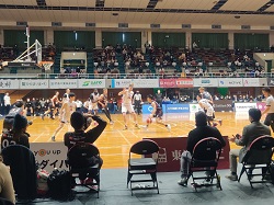 岐阜スゥープス 対 豊田合成スコーピオンズ戦を観戦