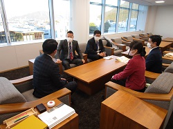 ひとひとの会代表 佐藤徳昭氏と面談