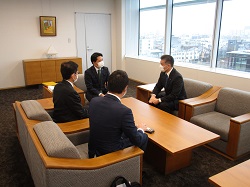 株式会社市川工務店代表取締役社長 小川健氏と面談