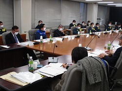 岐阜県新型コロナウイルス感染症対策に関する経済・雇用再生会議に出席