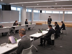 令和3年度第4回岐阜連携都市圏推進会議に出席し、あいさつ