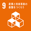 イラスト：目標9　産業と技術革新の基盤をつくろう