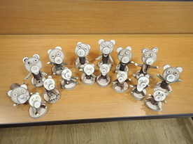 写真：出来上がった作品