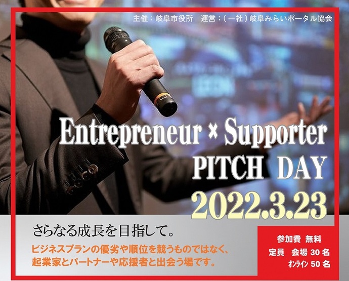 Entrepreneur×Supporter PITCH DAY