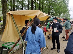 長良公園オーガニックマルシェを視察