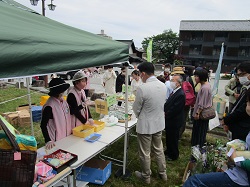 ミライの参道まるけを視察