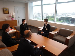 岐阜県副知事 大森康宏氏が着任のあいさつ