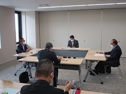 令和4年度岐阜基地周辺市町村連絡協議会定例会に出席（各務原市）