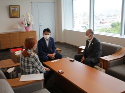 公益社団法人岐阜県交響楽団理事長　矢橋修太郎氏が就任のあいさつ