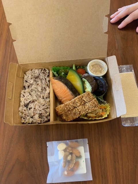 栄養バランスのとれたお弁当