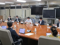 第55回岐阜県感染症対策専門家会議に出席（岐阜県庁）