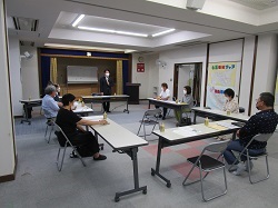 市長と華陽自治会連合会との懇話会（華陽公民館）