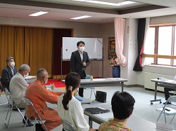 市長と梅林自治会連合会との懇話会