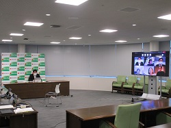 ふるさと岐阜市活躍人財バンク登録者とのオンライン意見交換会に参加