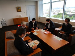 岐阜大学副学長 杉山誠氏と面談
