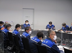 台風14号に関する岐阜市災害対策本部会議