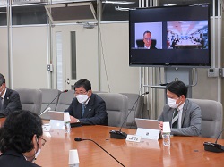 第62回岐阜県感染症対策専門家会議に出席（岐阜県庁）