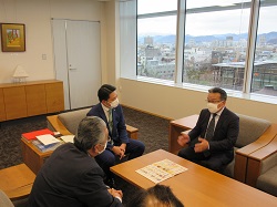 日本プリンアワード2022実行委員会代表 所浩史氏と面談