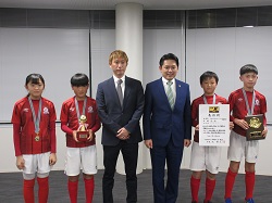 ISS.F.CサッカークラブがJFA第46回全日本U-12サッカー選手権大会出場の報告