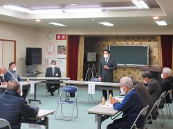 市長と芥見南自治会連合会との懇話会