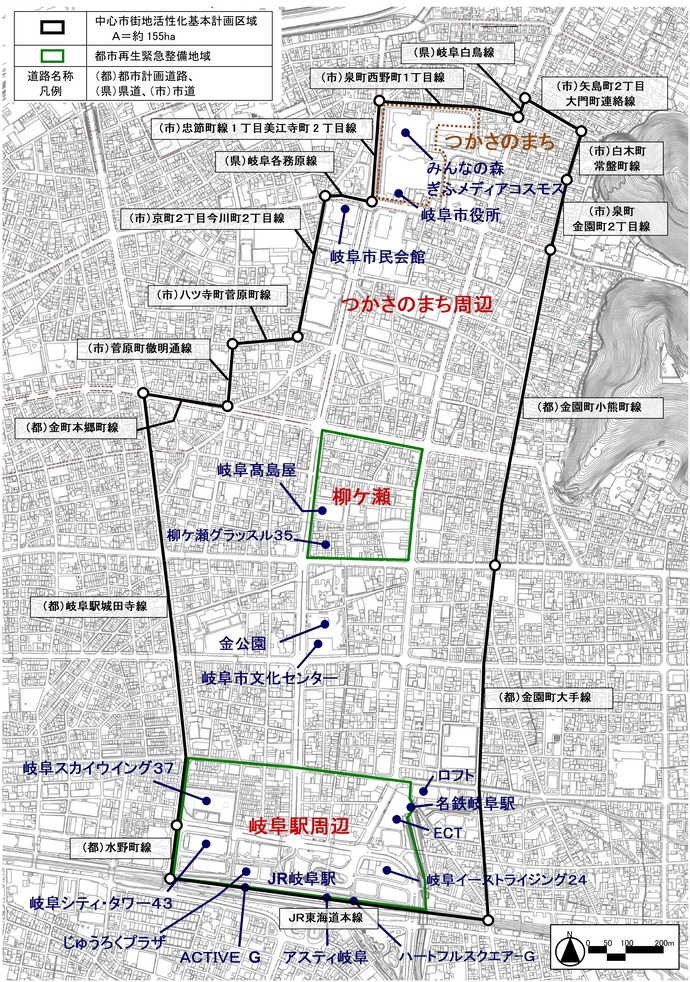 地図：基本計画区域