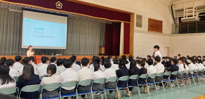2025年6月6日に実施した出前講座の様子