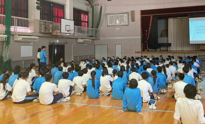 2025年10月9日境川中学校