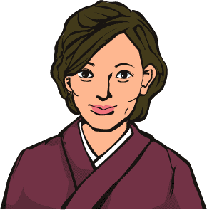 長良川温泉宿の女将キャラクター