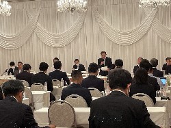 全国市長会財政委員会・都市税制調査委員会合同会議に出席の様子