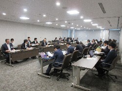 自民岐阜との懇談会の様子