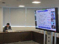 Mayors連合勉強会にオンラインで出席の様子