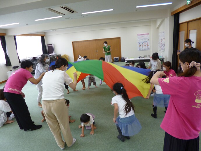 写真：多胎児家庭交流会