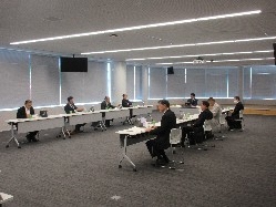 令和5年度第1回岐阜連携都市圏推進会議に出席し、あいさつの様子