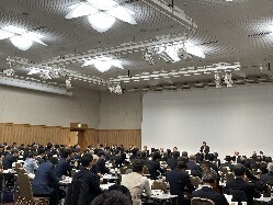 全国市長会理事・評議員合同会議に出席の様子