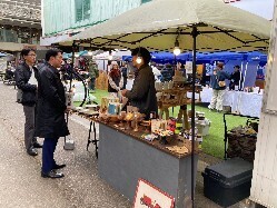 柳ケ瀬日常ニナーレを視察の様子