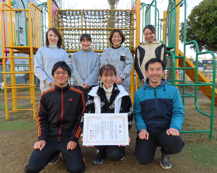 賞状と岐阜東幼稚園