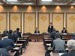 全国市長会第14回防災対策特別委員会に出席の様子