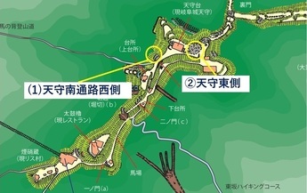 令和5年度発掘調査位置図