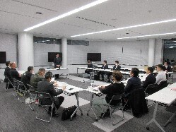 岐阜市PTA連合会との懇話会の様子