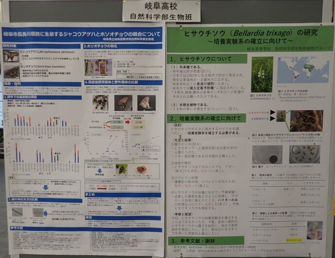 岐阜高校自然科学部生物班1