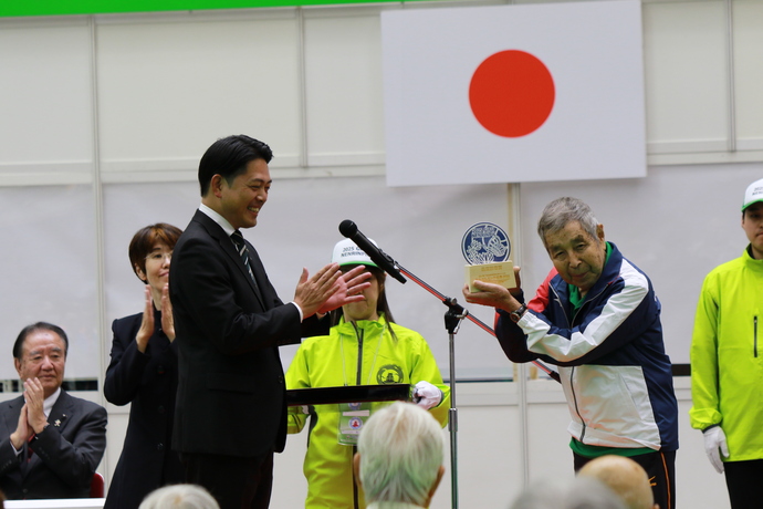 特別表彰の様子